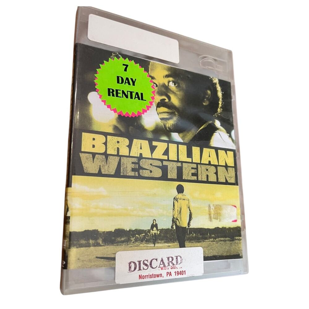 Brazilian Western DVD Movie Rene Sampaio English Subtitles Ex Library